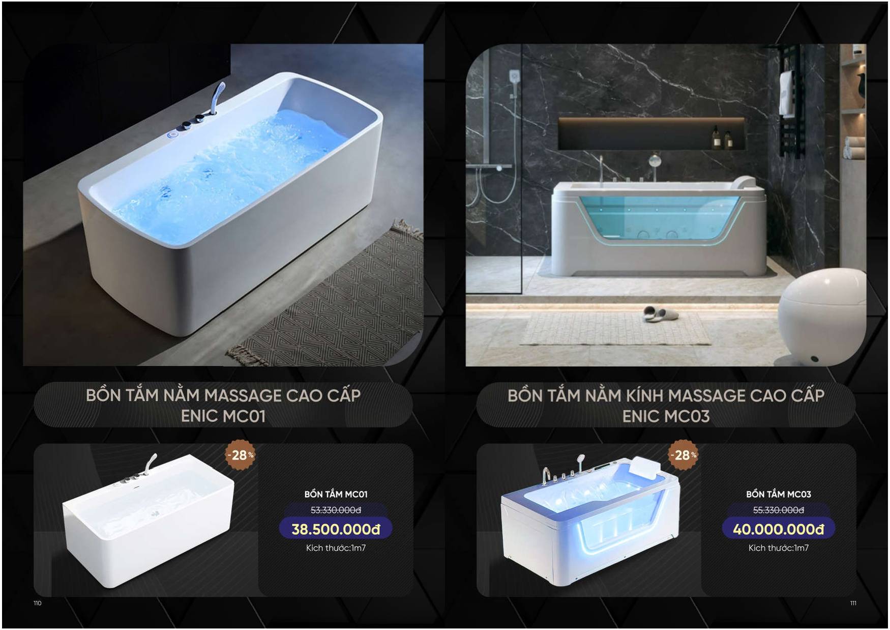 Bảng giá và Catalogue Thiết bị vệ sinh thông minh ENIC /Page 55